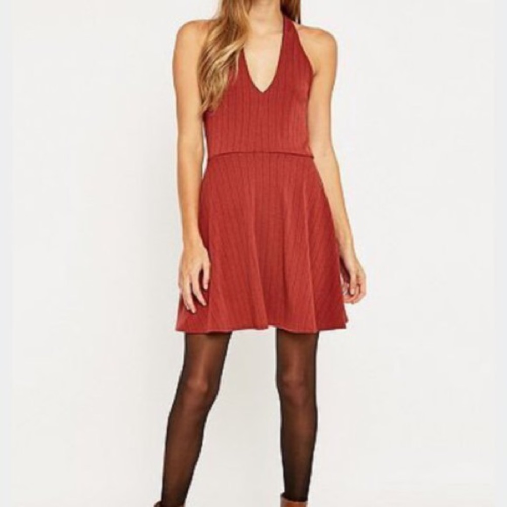 Rust colored dress - Picture 4 of 4